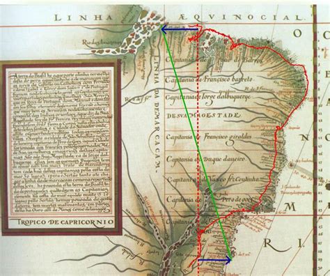 Scielo Brasil As Capitanias Heredit Rias No Mapa De Lu S Teixeira