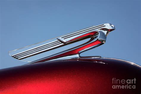 Chevy Hood Ornament Photograph By Dennis Hedberg Fine Art America