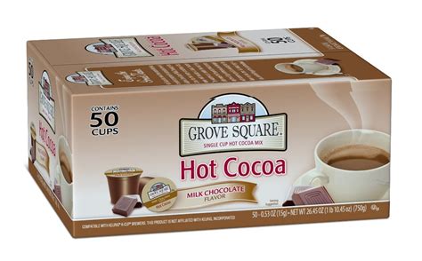 Grove Square Hot Cocoa Milk Chocolate 50 Single Serve Cups EBay