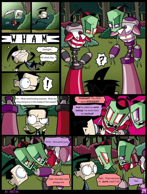 Dib In Wonderland Page 14 By Spectra22 On Deviantart