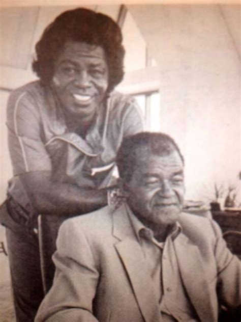 James Brown With His Father James Brown Black History Facts Black Music