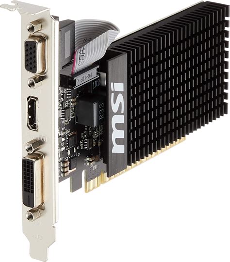 MSI - GT 710 1GD3H LP NVIDIA GeForce GT 710 1GB: Amazon.de: Computer ...