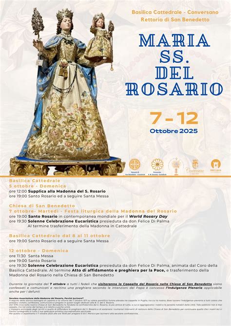 Festa della Madonna del Santo Rosario 2025