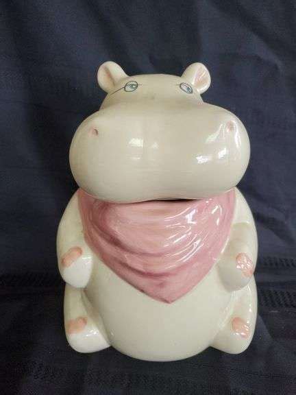 Vintage Hippopotamus Cookie Jar Bid Assets Online Auctions