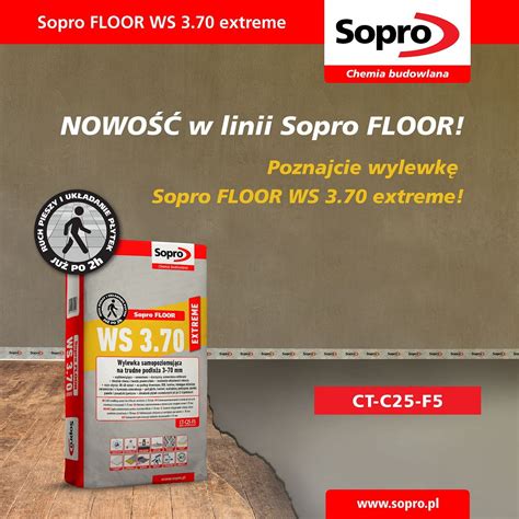 Sopro Floor Ws Extreme Kg Wylewka Samopoziomuj Ca Na Trudne