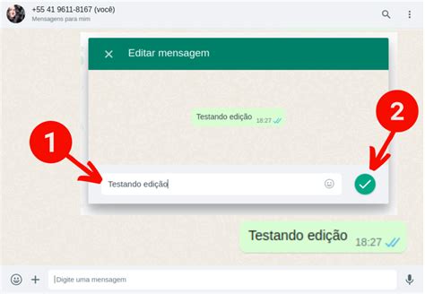 Como Editar Mensagens Já Enviadas No Whatsapp Débora Venâncio