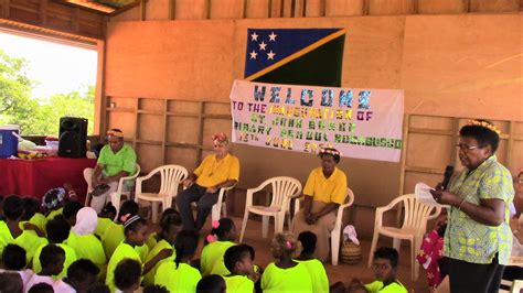 Islas Salomón Un Sueño Hecho Realidad La Nueva Escuela Primaria San