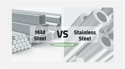 Difference Between Mild Steel And Stainless Steel What Is Stainless