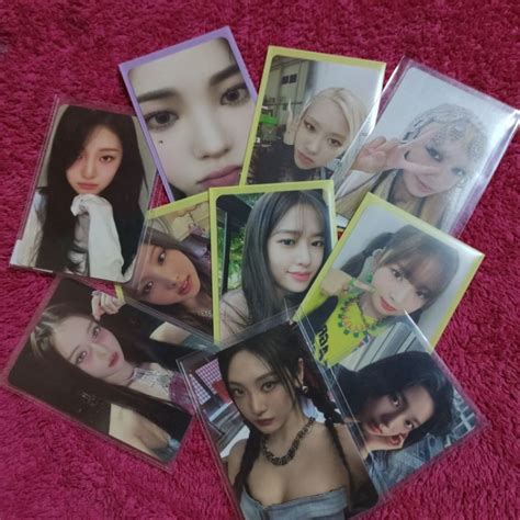 Official Girl Group Photocards Random Lesserafim Aespa Blackpink