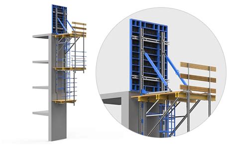 Hydraulic Climbing Formwork Systems Urtim