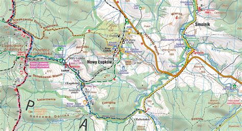 Bieszczadzkie Pogranicze Mapa Cyfrowa Wydawnictwa Compass