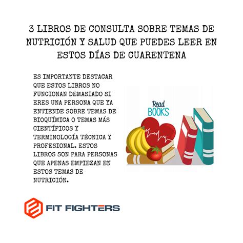 3 Libros De Consulta Sobre Temas De Nutrición Y Salud Que Puedes Leer