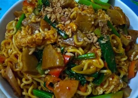 Resep Indomie Goreng Nyemek Oleh Siti Nur Cookpad