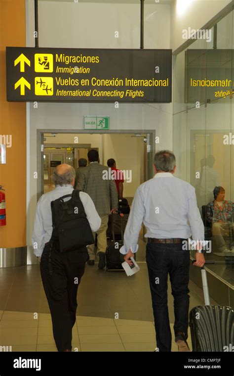 Lima Peru Jorge Chávez International Airport LIM aviation arrivals Stock Photo: 47202807 - Alamy