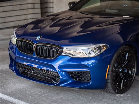 2019 Bmw M5 Competition In Marina Bay Blue Metallic New Photos