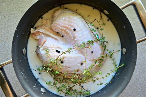 Buttermilk Thyme & Garlic Turkey Brine - Katie's Cucina