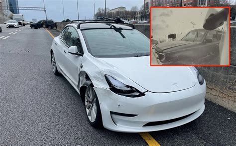 Tesla Model 3 On Autopilot Was An Absolute Unit During Crash With Ford