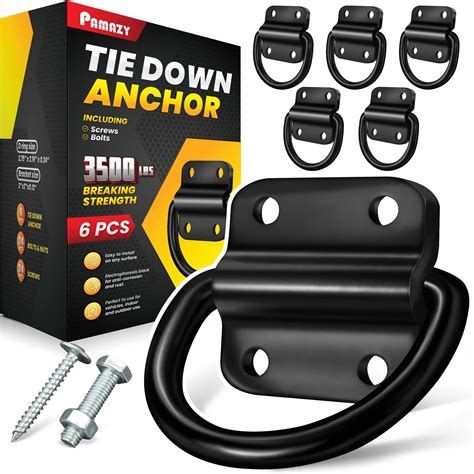 Amazon Pack Round Anchor Point Tie Down Kit Bolt On Fitting Kit