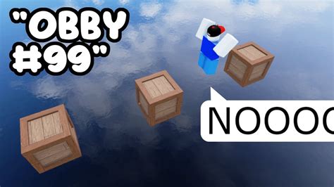 I Played 100 Roblox Obbies Heres What Happened Youtube