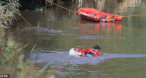 Police Divers Continue To Comb The River Stour For Missing Lucas Dobson