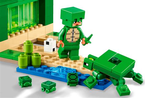 Lego Minecraft 21254 The Turtle Beach House Imagine If