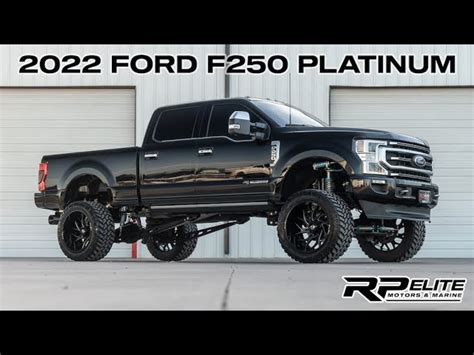 2022 Ford F250 Lifted Platinum