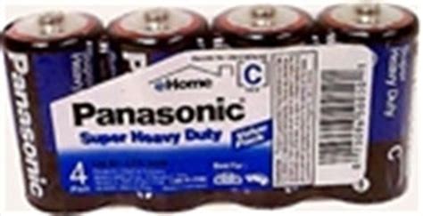 Panasonic Super Heavy Duty C Size Battery 288 Pack Free Shipping Brooklyn Battery Works