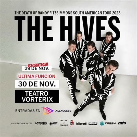 The Hives suma una nueva fecha en el Teatro Vorterix cómo y dónde