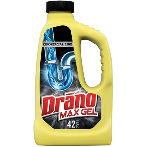 Drano Commercial Line Fl Oz Max Gel Clog Remover The Home