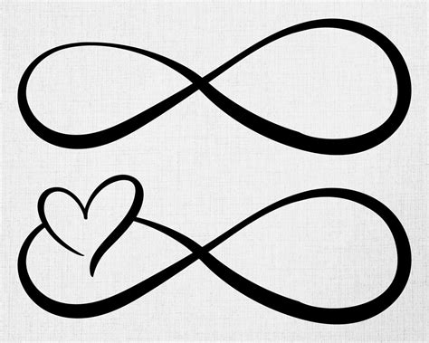 Infinity Heart Symbol Svg Infinity Sign Svg Forever Symbol Svg