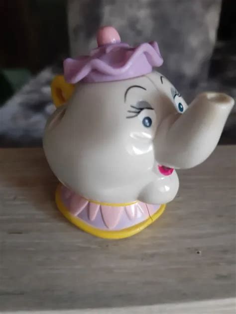 FIGURINE DISNEY LA BELLE ET LA BETE THEIERE Mrs Samovar Mcdonald S