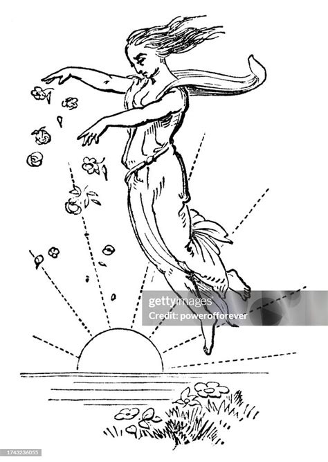 Greek God Zephyrus Creating Wind 19th Century High-Res Vector Graphic - Getty Images