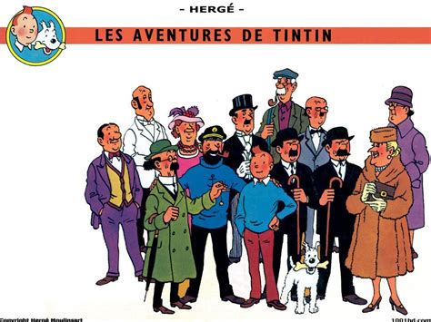 Watch the cartoon 'The adventures of Tintin" online to help improve your french. - French Exam