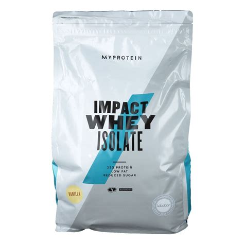 Myprotein Impact Whey Isolate Vanille G Shop Apotheke