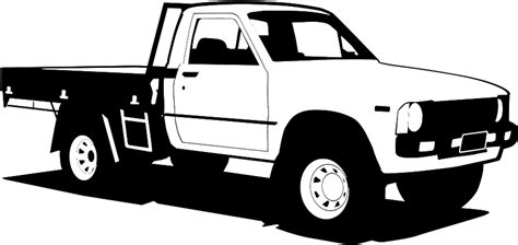 Toyota Pickup Truck Clipart