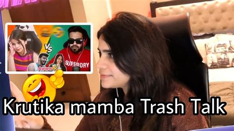 Krutika And Mamba Trash Talk Sherlock Reaction YouTube