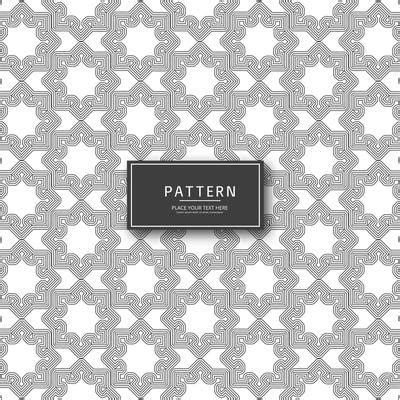 modern abstract geometric seamless pattern design vector  vector