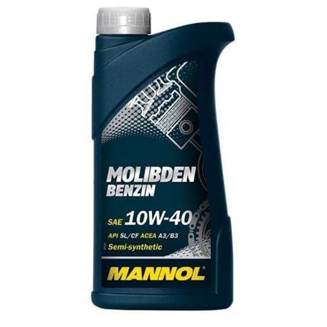 MANNOL MOLIBDEN BENZIN 10W40 1L MOTOROLAJ | Alkatrész Okosan