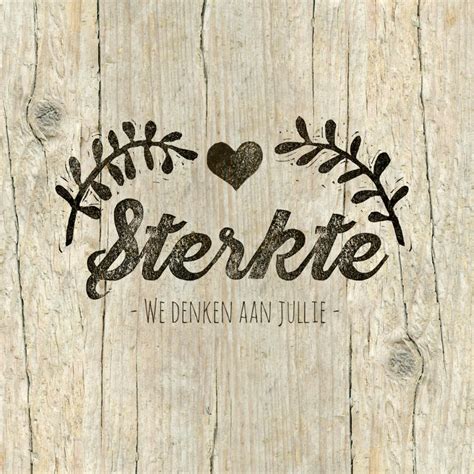 Medeleven Stempel Hout Sterkte Kaarten Kaartje2go