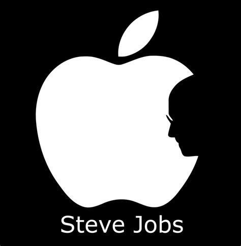 Steve Jobs Apple Logo Vector