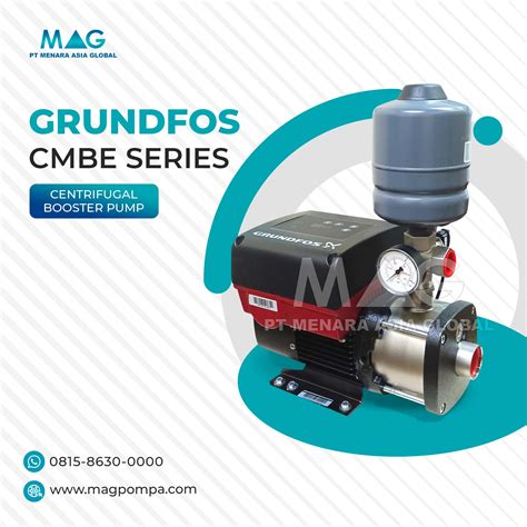 Pompa Booster Tekanan Tinggi Grundfos Cmbe