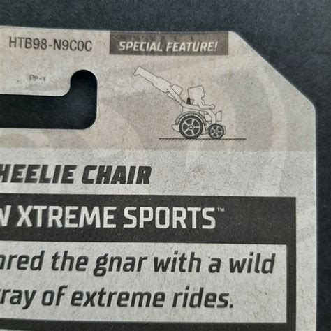 Mattel Other Hot Wheels Wheelie Chair 224 Hw Xtreme Sports Collection Aaron Wheelz Fothering