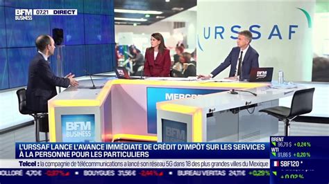 L URSSAF lance l avance immédiate du crédit d impôt sur les services à