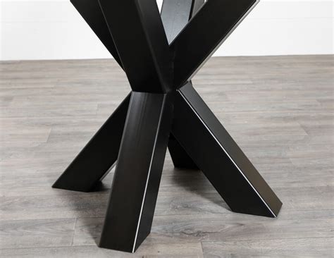 pied de table en metal pour table ronde ou carree mikarre pyeta