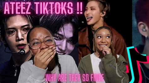 Reacting To Ateez Tiktoks Ateez Reaction Youtube