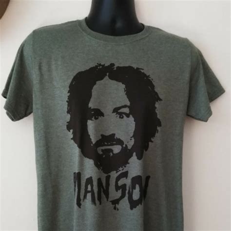 Charles Manson Shirt Etsy