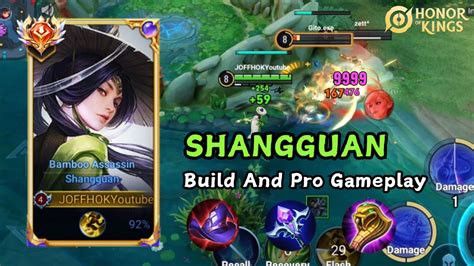 Shangguan Mid Lane Pro Gameplay At Top Rank Honor Of Kings Youtube