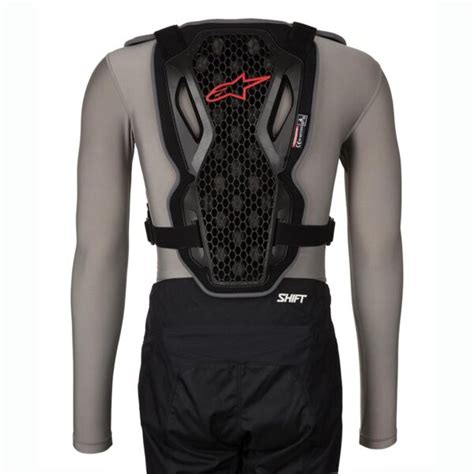 Alpinestars Bionic Action Chest Protector Black Red Sixstar Racing