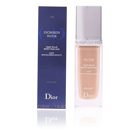 DIORSKIN NUDE teint éclat effet peau nue Dior de Fondos Fluidos