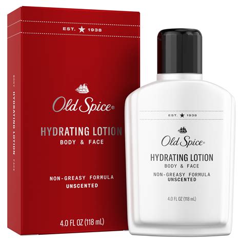 Old Spice Body And Face Hydrating Lotion For Men 4 Fl Oz